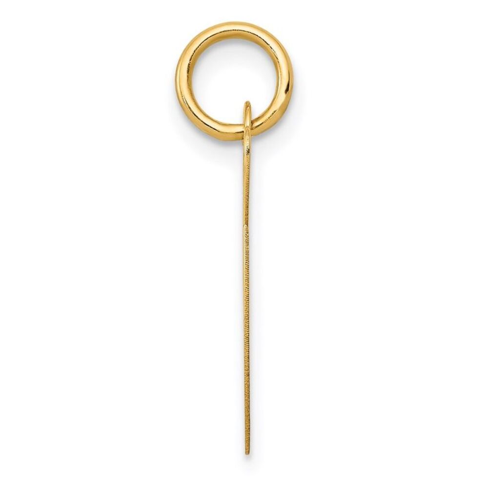 Kazi Luxury 14k Yellow Gold Medium Fancy Script L… - image 2